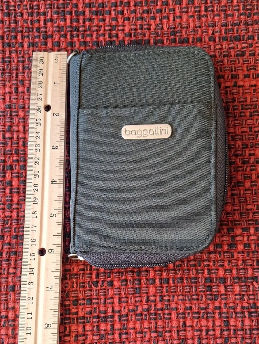 Baggallini Black Compact Phone & Accessory Pouch